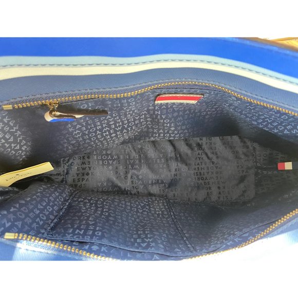 Kate Spade Laurel Way Nautical Summer Striped Tote Used once - Picture 7 of 13